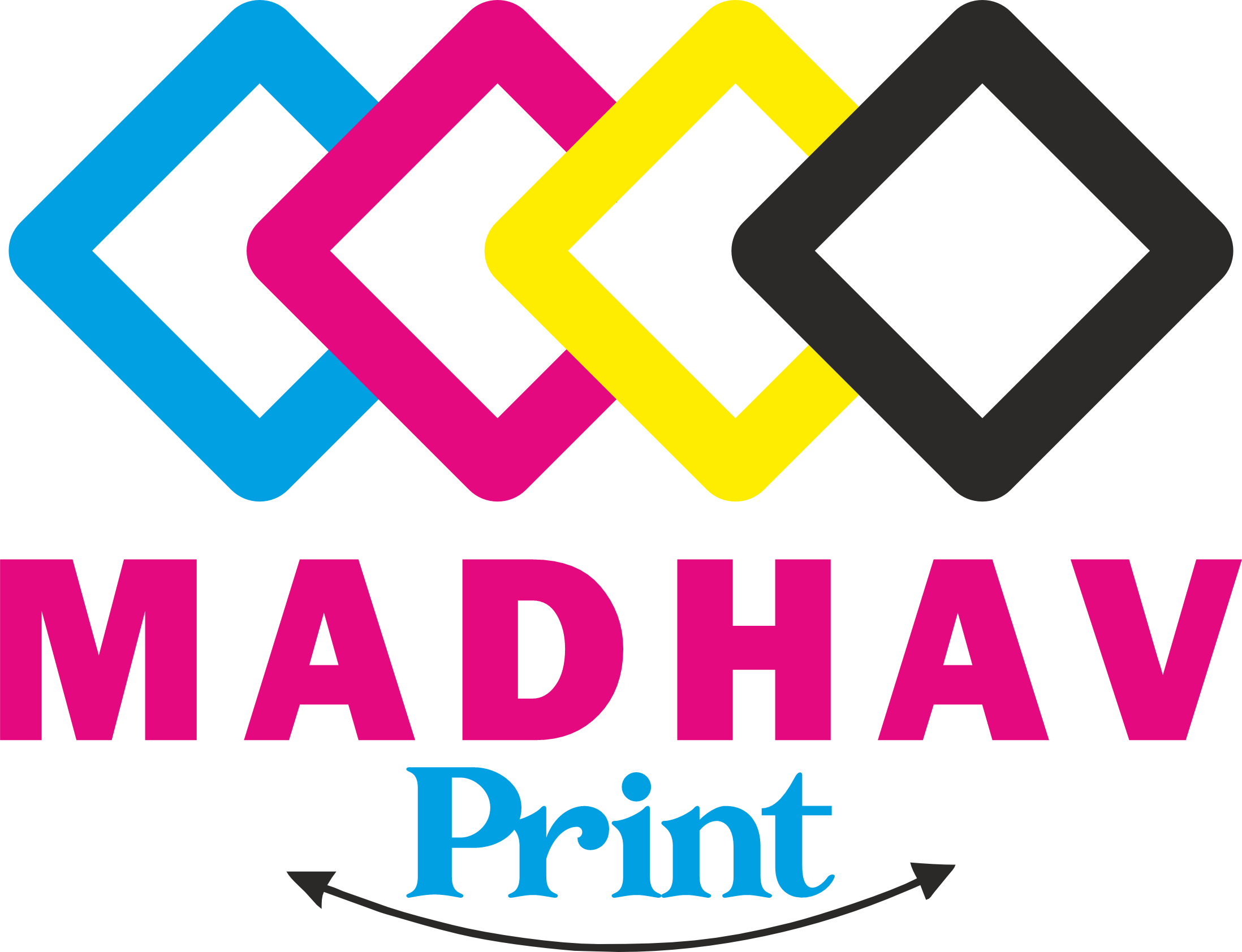 Madhav Print Logo